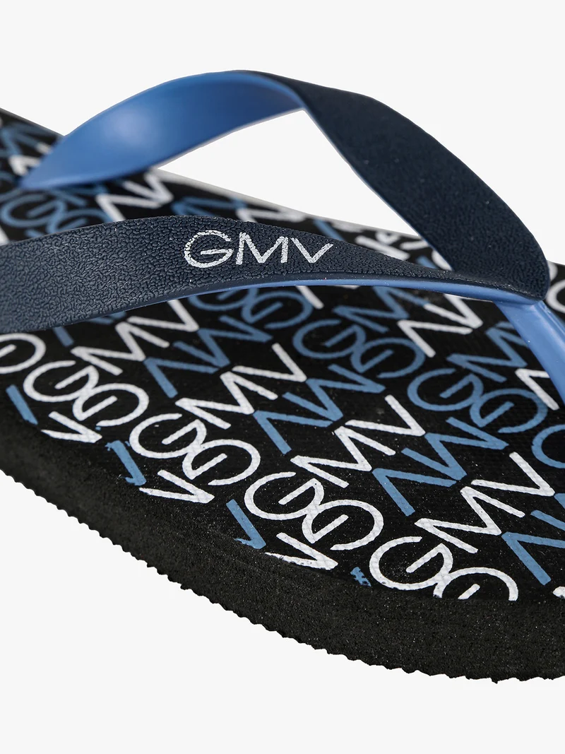 GianMarco Venturi infradito uomo con stampe - blu