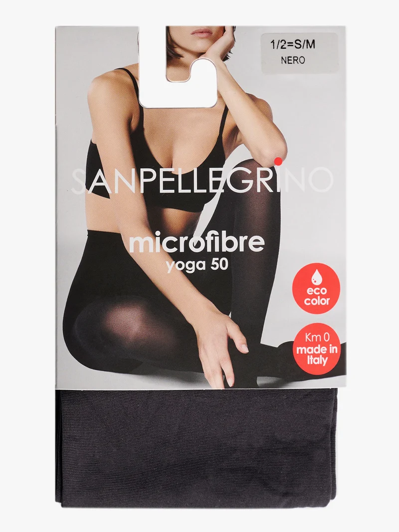Collant donna coprente in microfibra 50 DENARI - nero