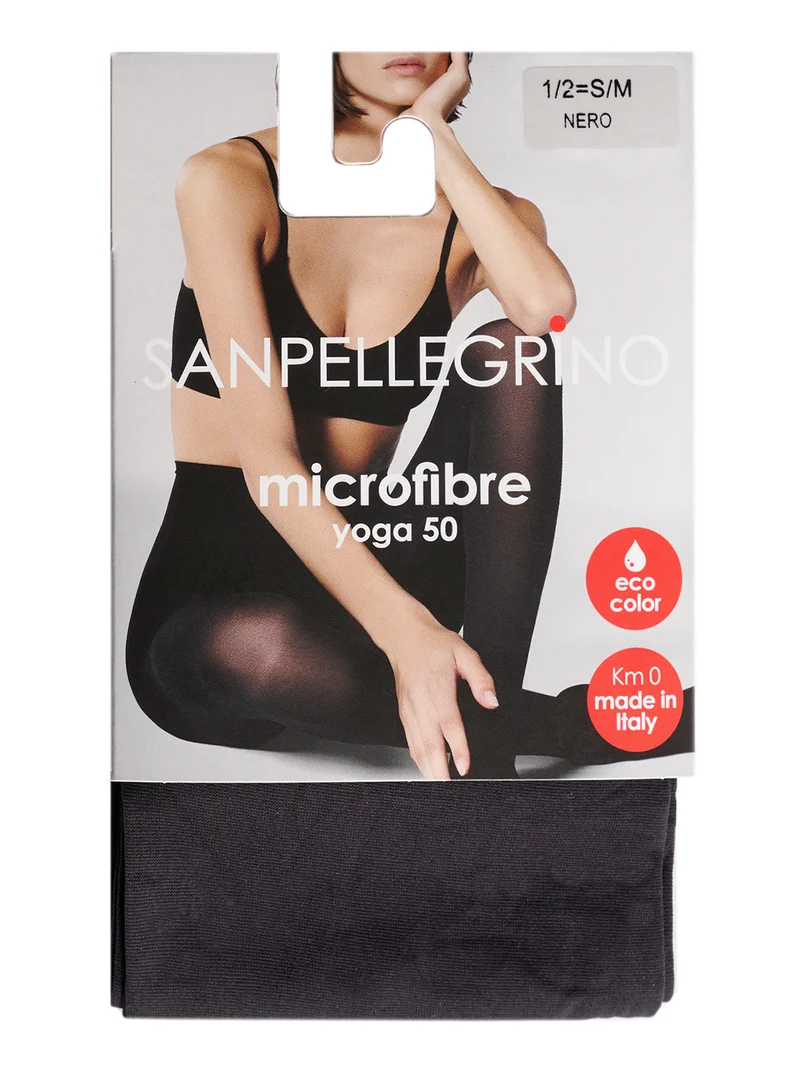 Collant donna coprente in microfibra 50 DENARI - nero