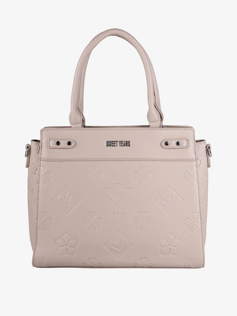 Borsa rigida frame da donna - khaki