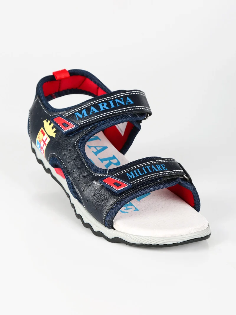 Sandali da bambino con strappi - blu