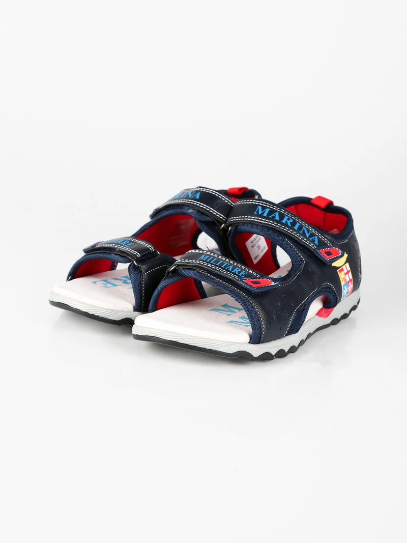 Sandali da bambino con strappi - blu