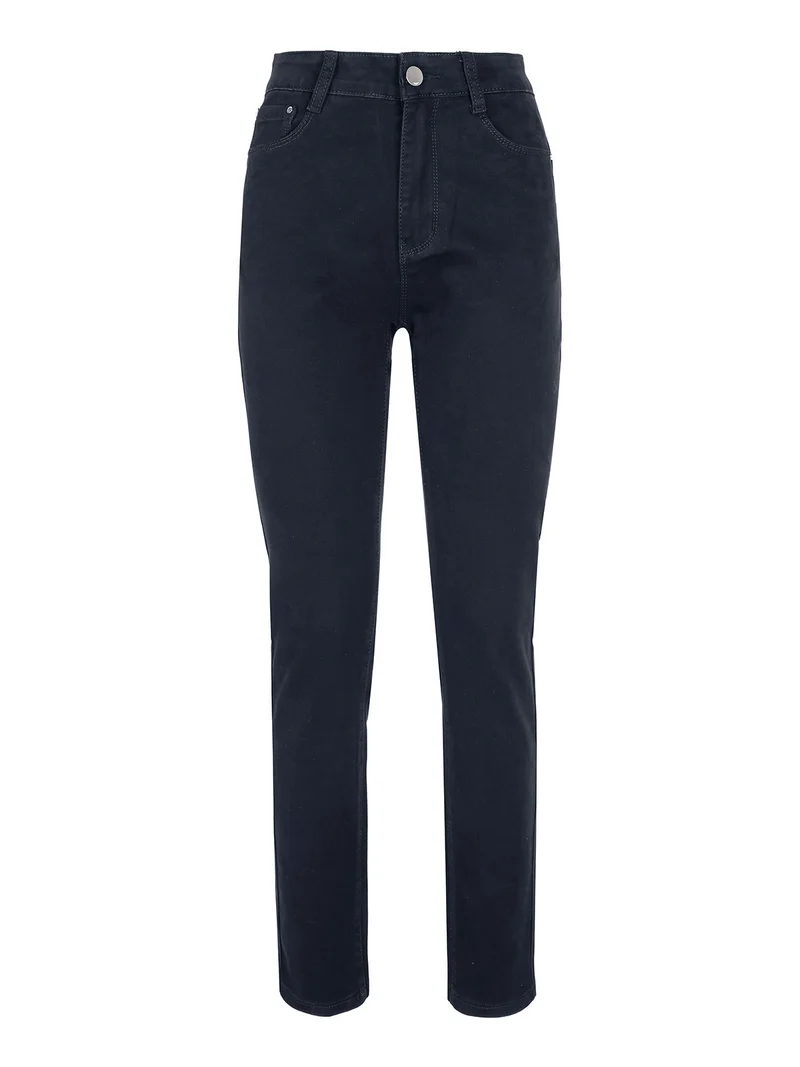 Pantaloni donna regular fit - blu scuro