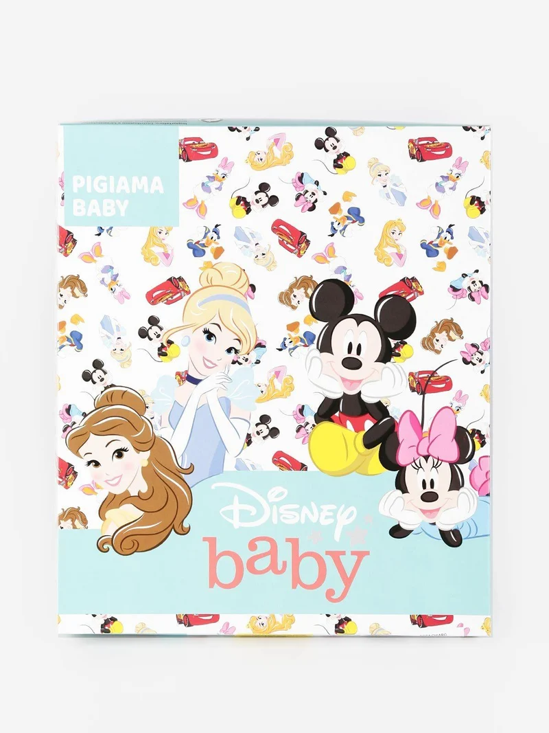 Pigiama corto Minnie da neonata - rosa