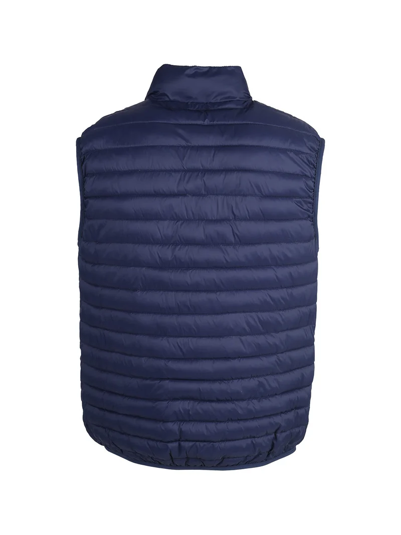Gilet da uomo imbottito - blu scuro