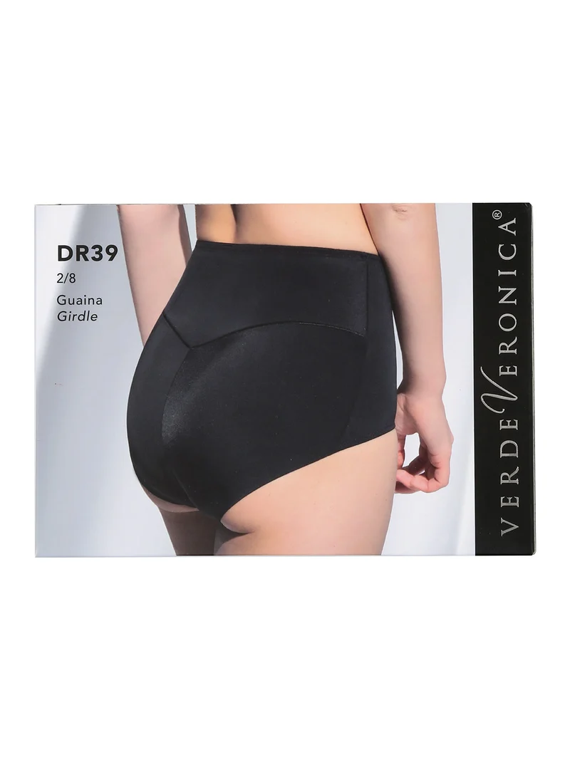 DR39 Guaina donna con dettaglio in pizzo - bordeaux