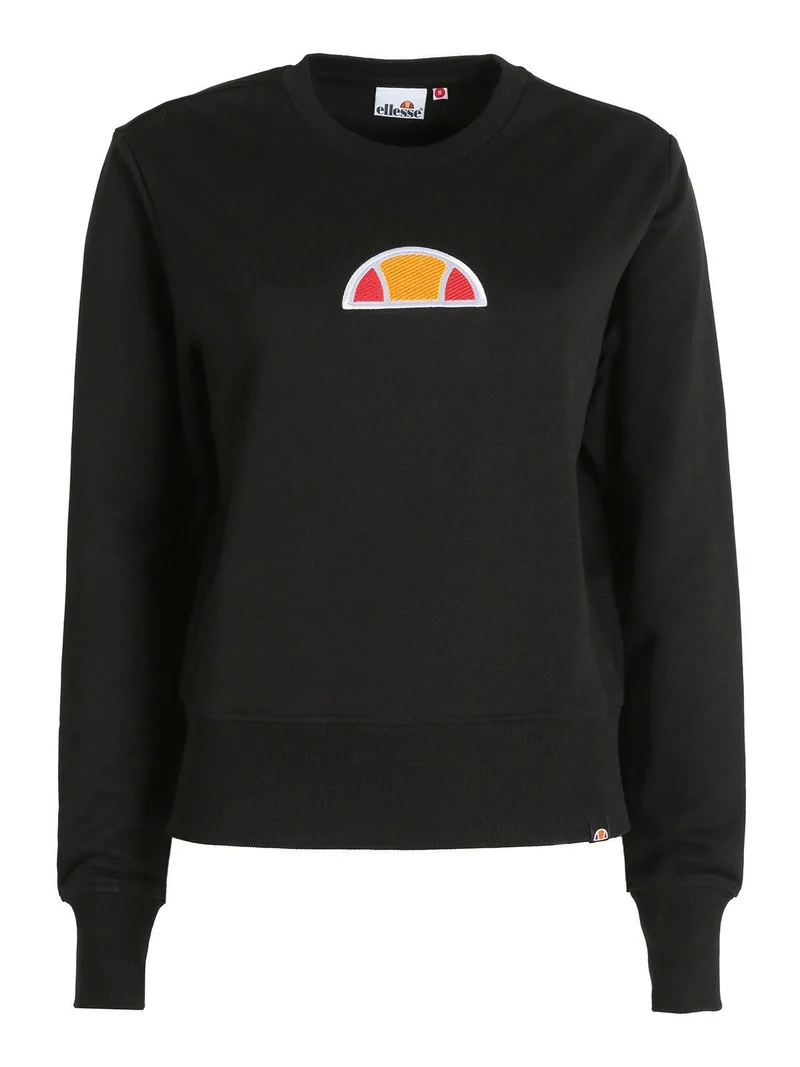 Felpa donna in cotone - nero