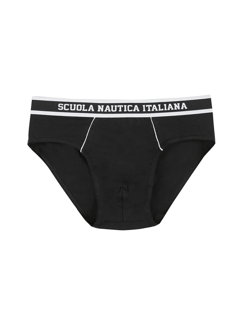 Slip da uomo in cotone - nero