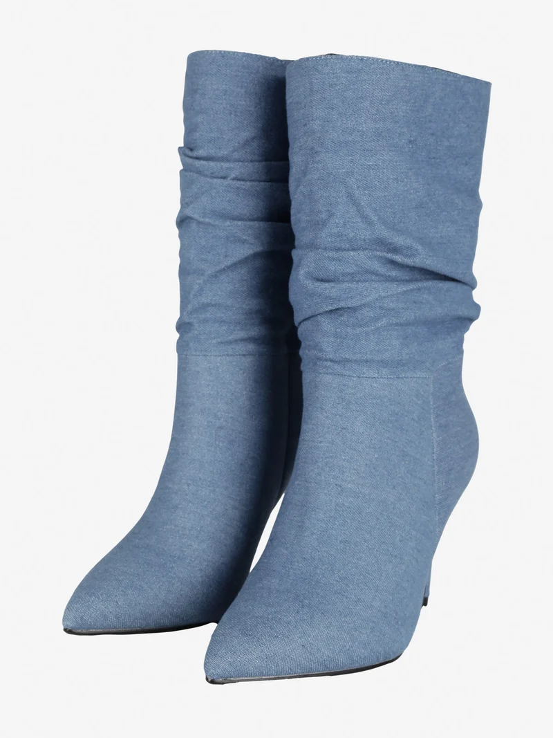 Stivaletti donna effetto jeans
