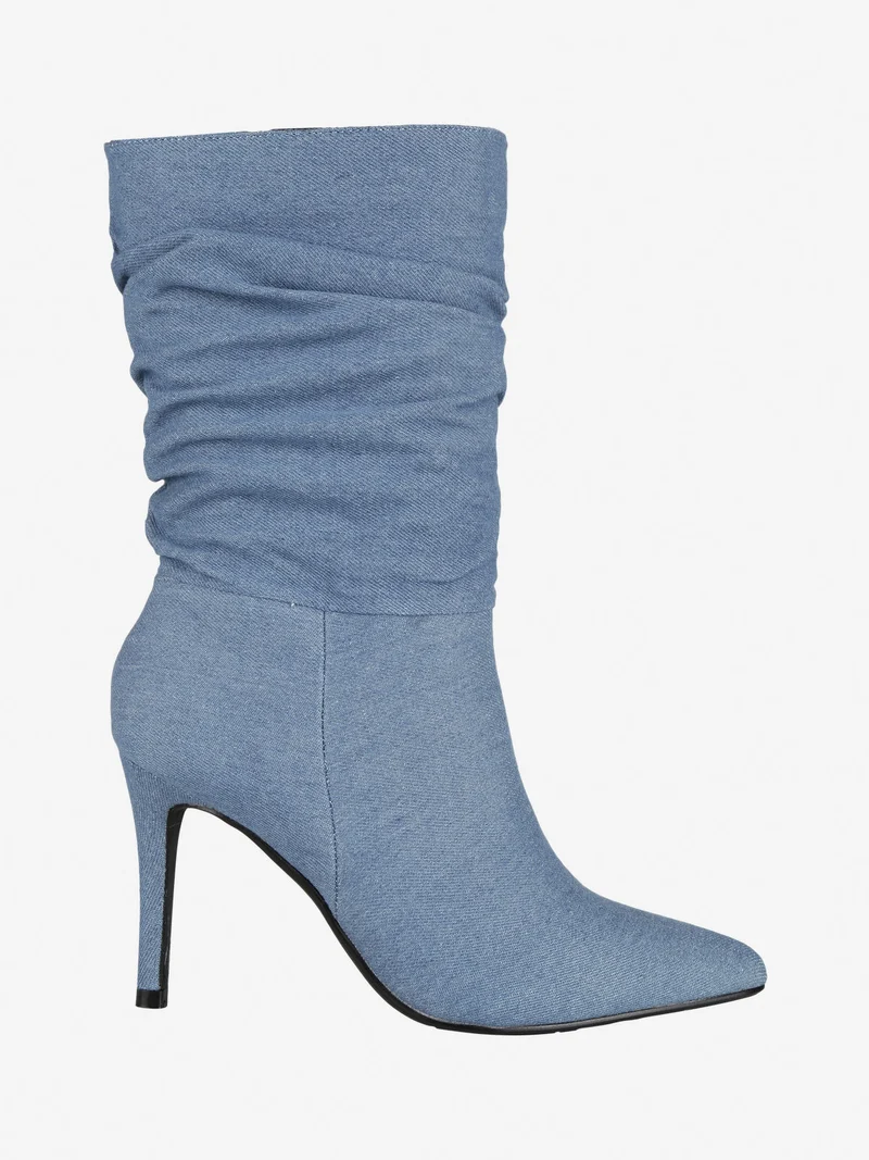 Stivaletti donna effetto jeans
