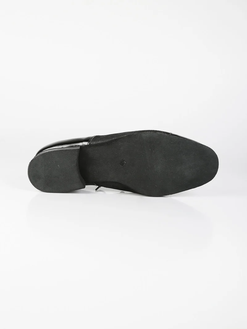 Scarpe da ballo da uomo in vernice - nero