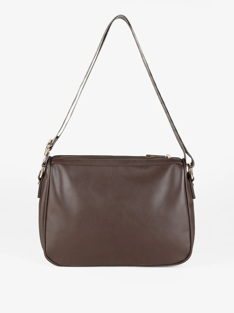 Borsa donna a tracolla - caffè