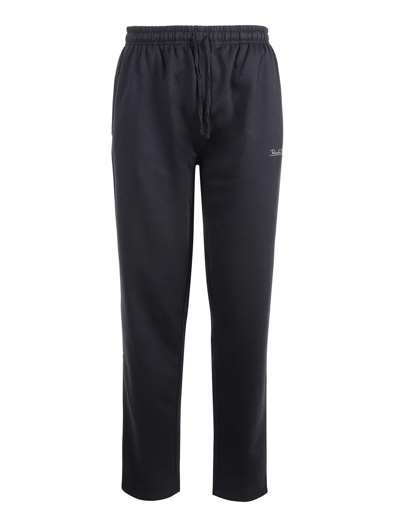 Pantaloni sportivi da uomo in felpa - blu scuro