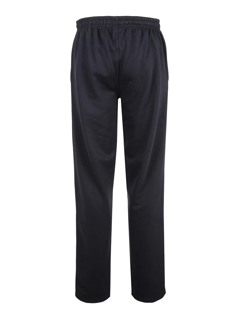 Pantaloni sportivi da uomo in felpa - blu scuro