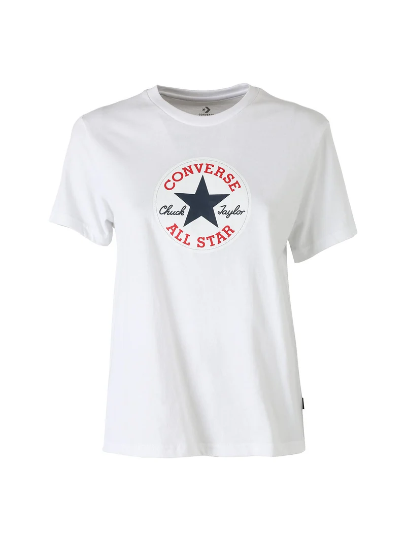 CHUCK PATCH TEE - T-shirt donna con logo - bianco