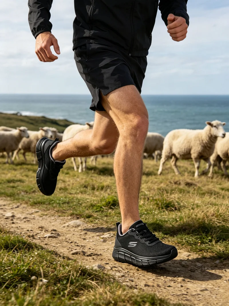 BOBS SPORT B FLEX Icy Edge Sneakers sportive da uomo - nero