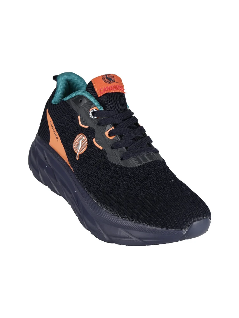Sneakers sportive da uomo bicolor - blu scuro