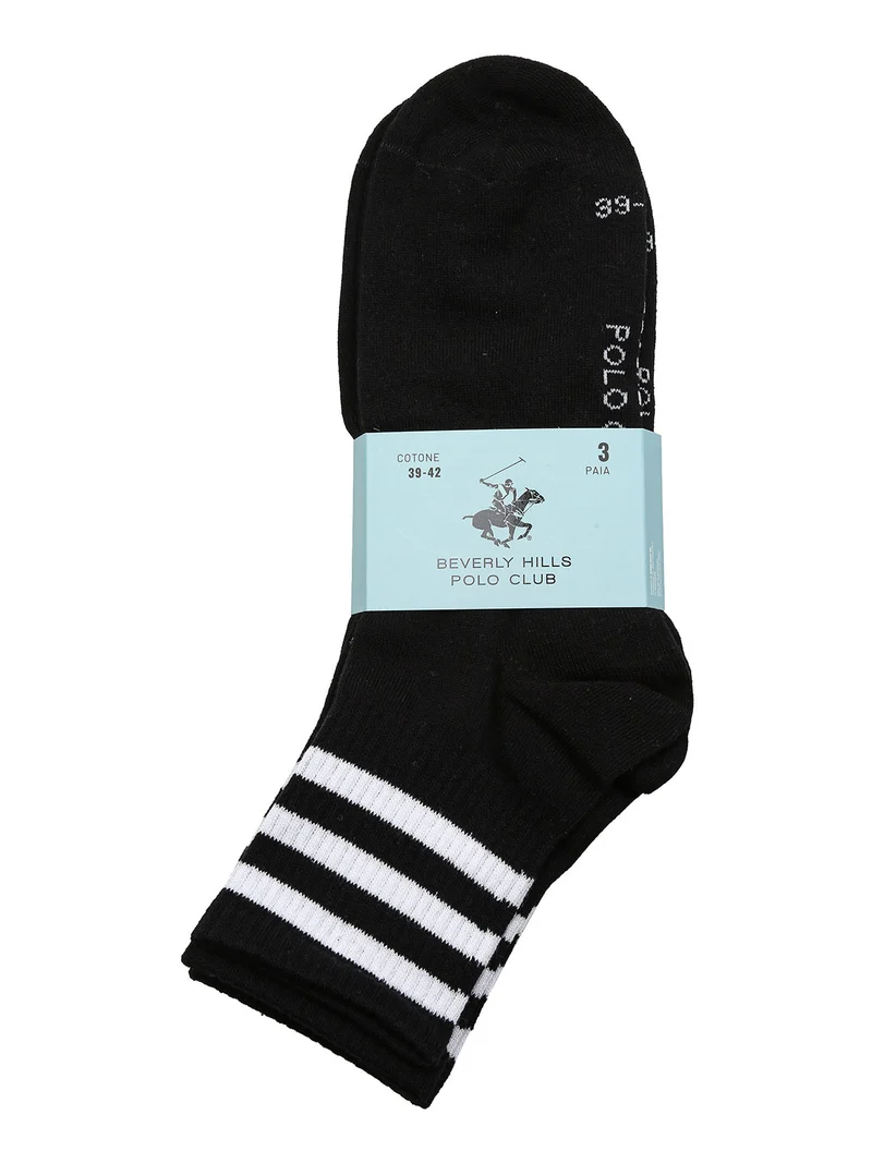 Confezione da 3 paia di calze tennis - nero