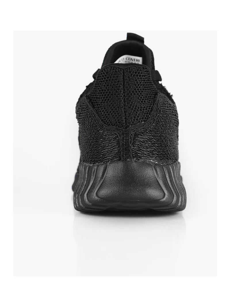 Sneakers nere con lacci - nero