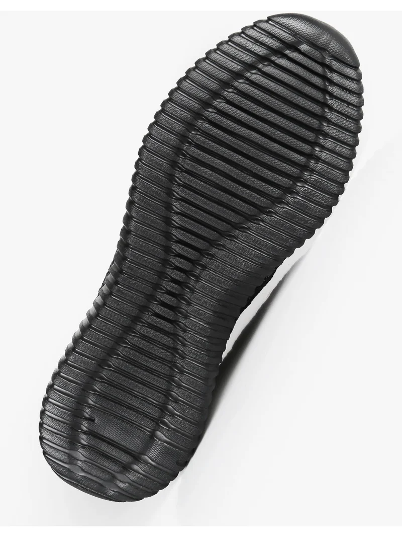 Sneakers nere con lacci - nero