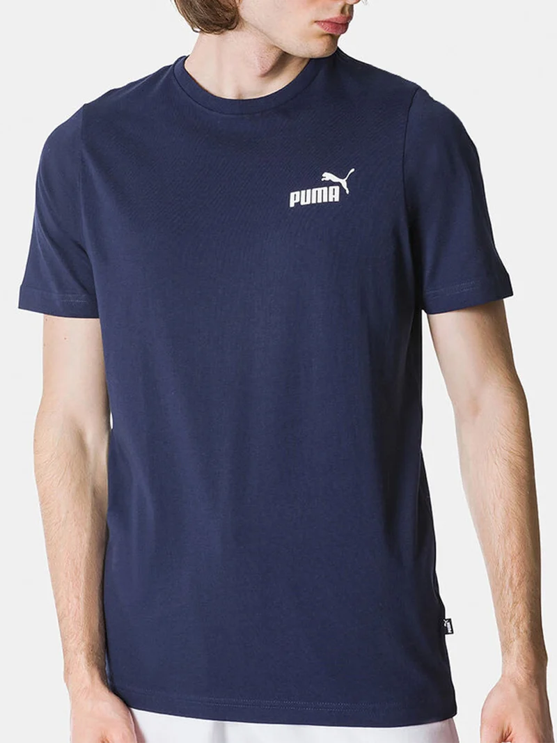 ESS Small No.1 Logo Tee T-shirt uomo - blu scuro