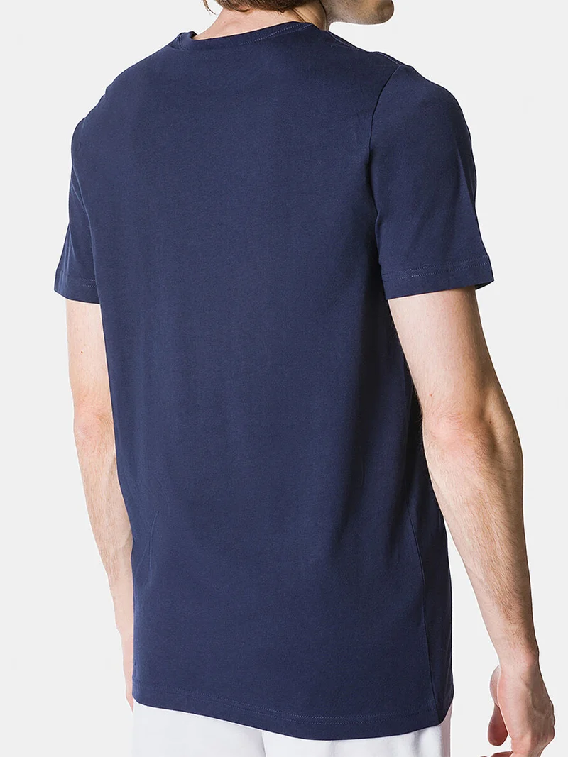 ESS Small No.1 Logo Tee T-shirt uomo - blu scuro