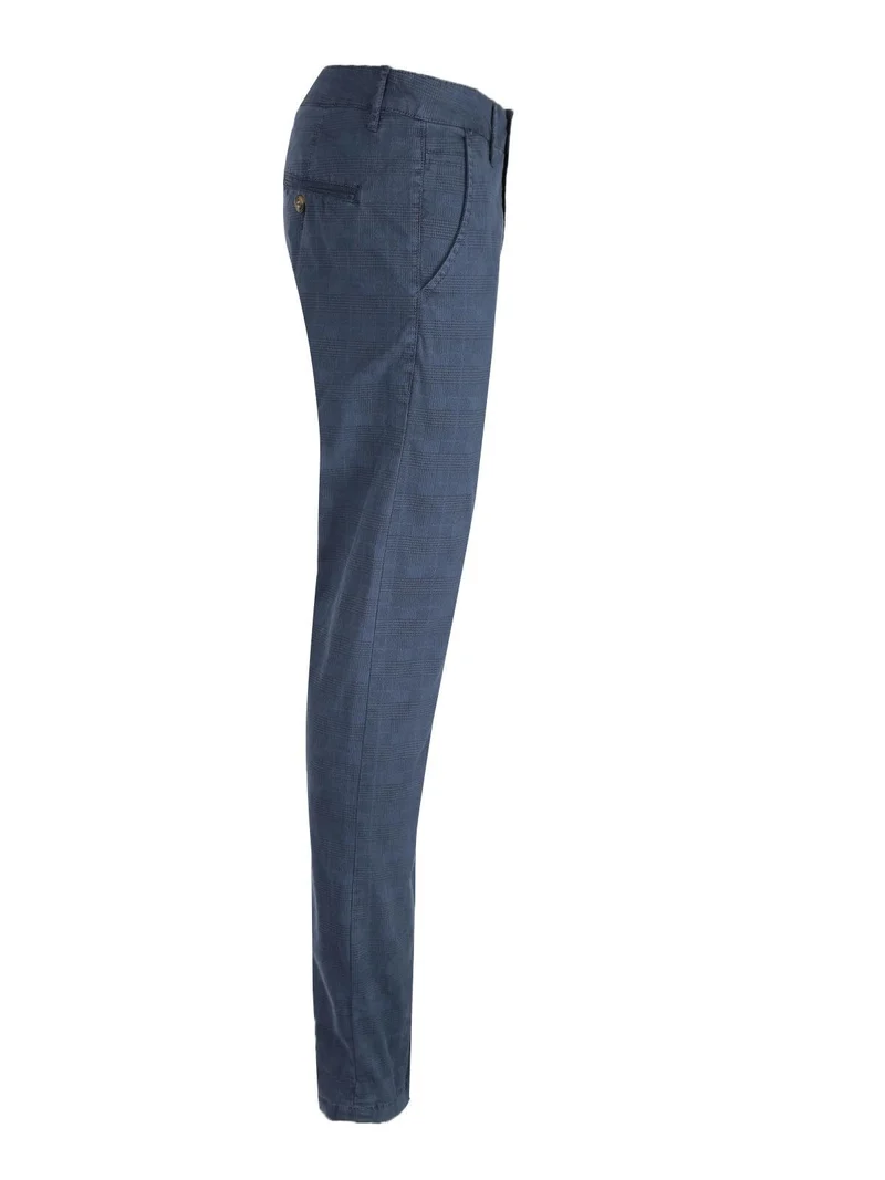 Pantaloni uomo in cotone - blu
