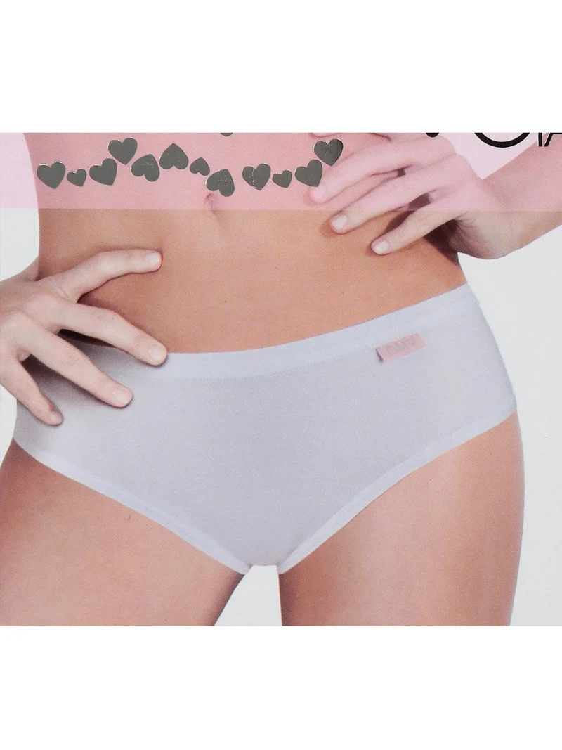 GianMarcoVenturi slip donna in cotone - bianco
