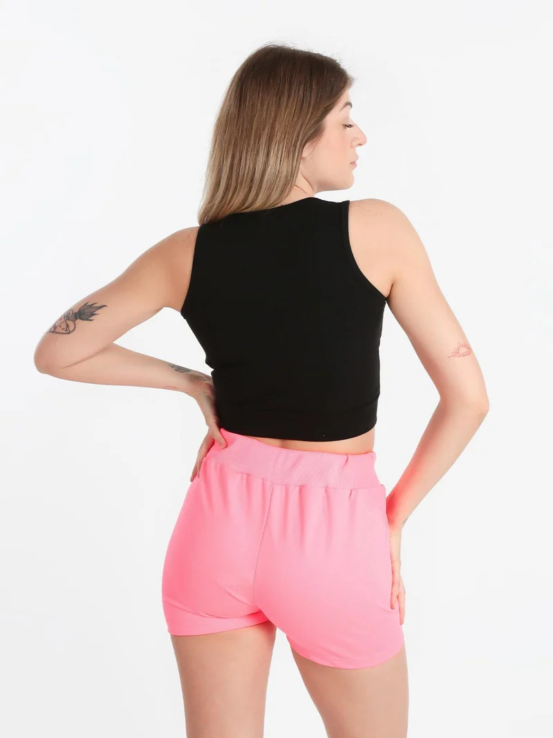 Top donna sportivo - nero