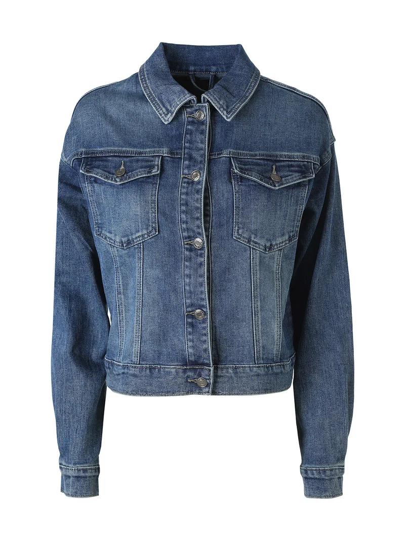 Giacca donna in jeans oversize - jeans