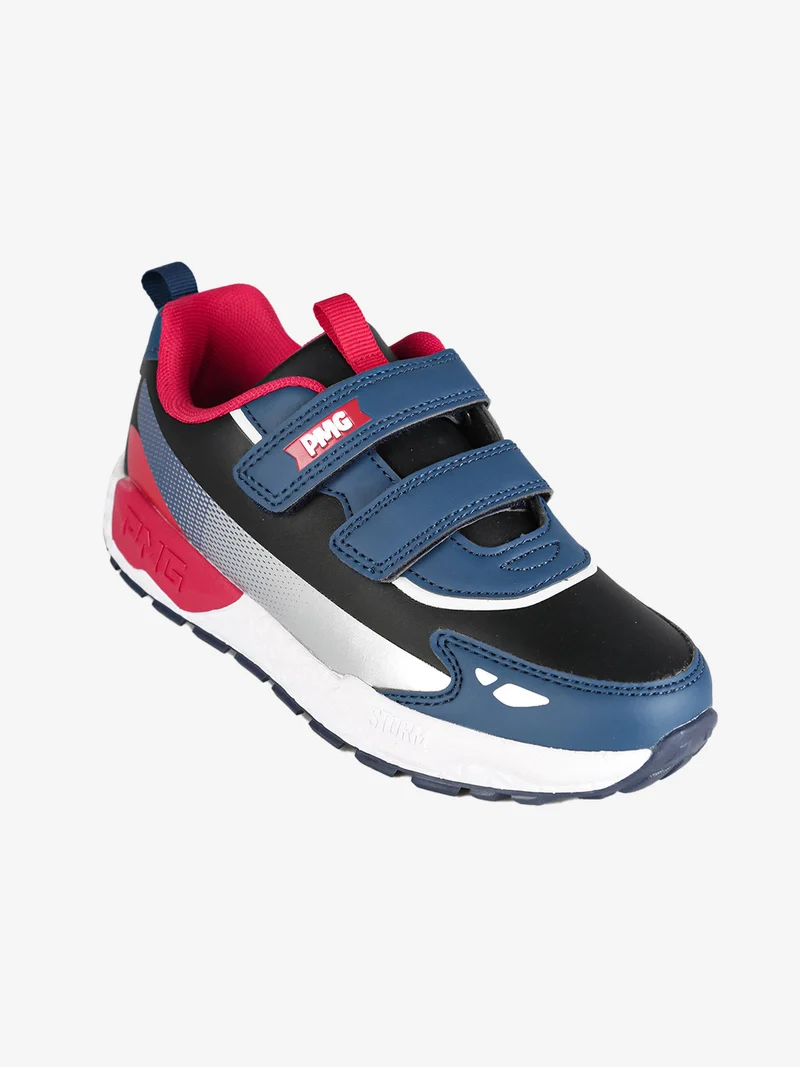 Sneakers da ragazzo con chiusura a strappi - blu