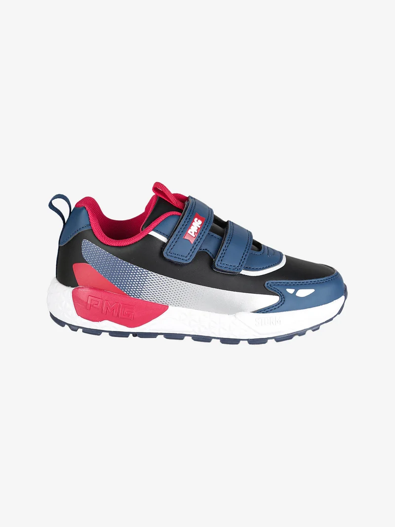 Sneakers da ragazzo con chiusura a strappi - blu