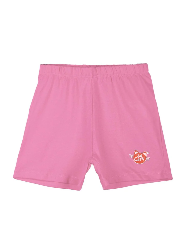 Pigiama corto da neonata con stampa - rosa