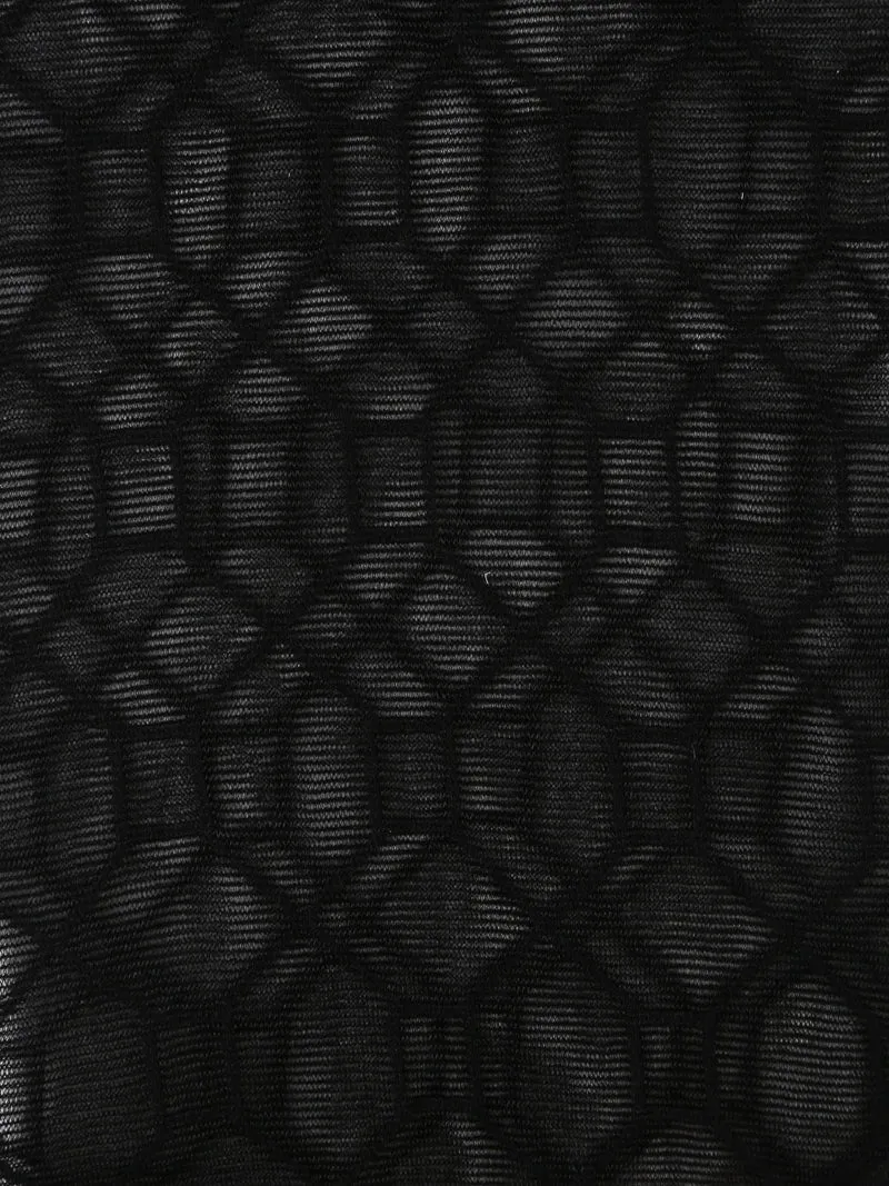 Collant donna esagoni 20 denari - nero