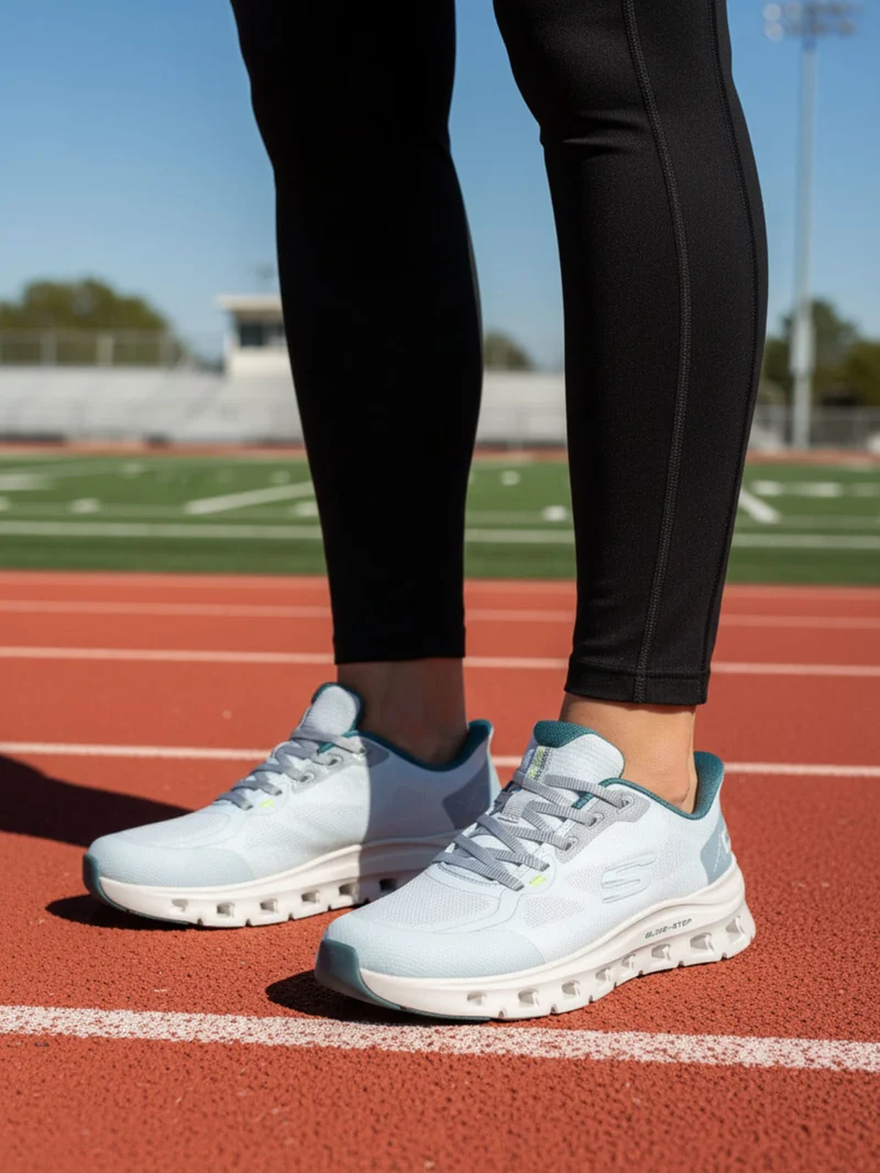 GLIDE-STEP PRO PURE MOTION Sneakers sportive slip-ins da donna - azzurro