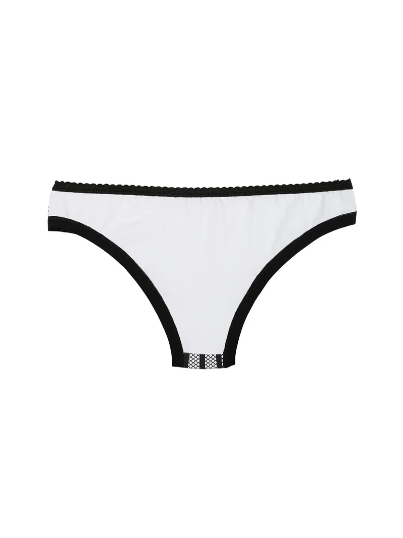 Brasiliana donna in cotone - blu scuro