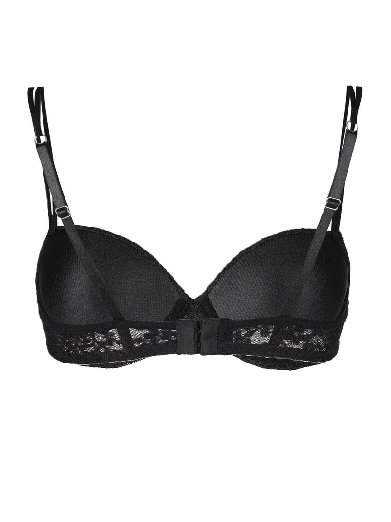 reggiseno imbottito con ferretto QUARZO coppa B - nudo