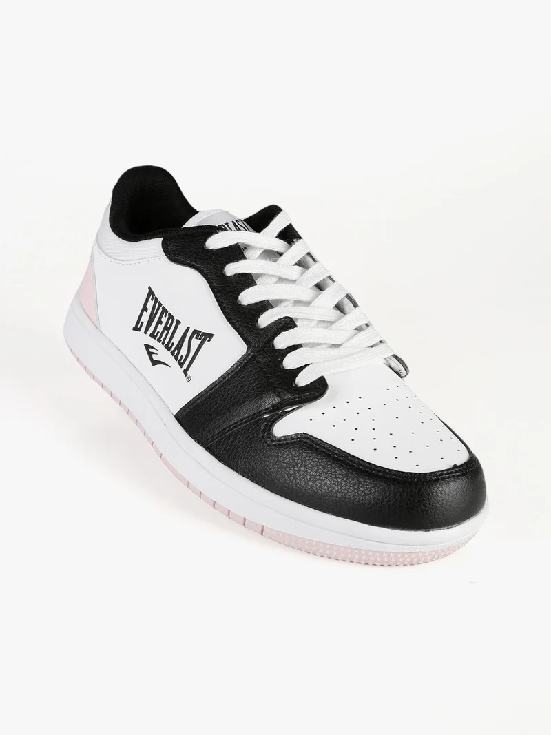 Sneakers basse donna bicolor - bianco