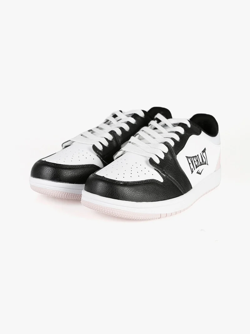 Sneakers basse donna bicolor - bianco