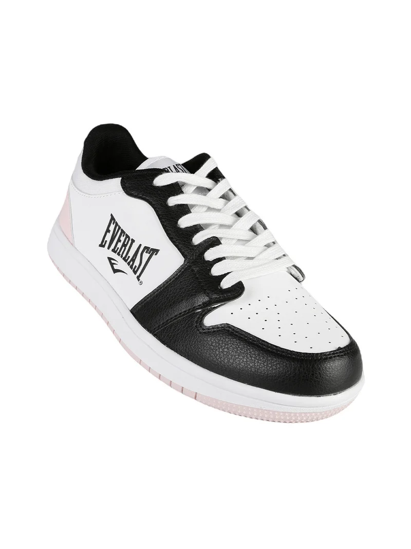 Sneakers basse donna bicolor - bianco