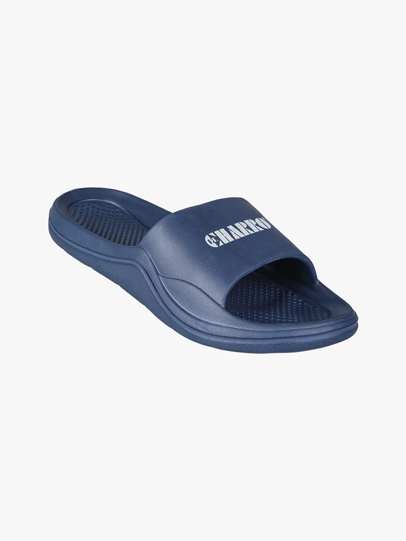 Ciabatte uomo in gomma - blu scuro
