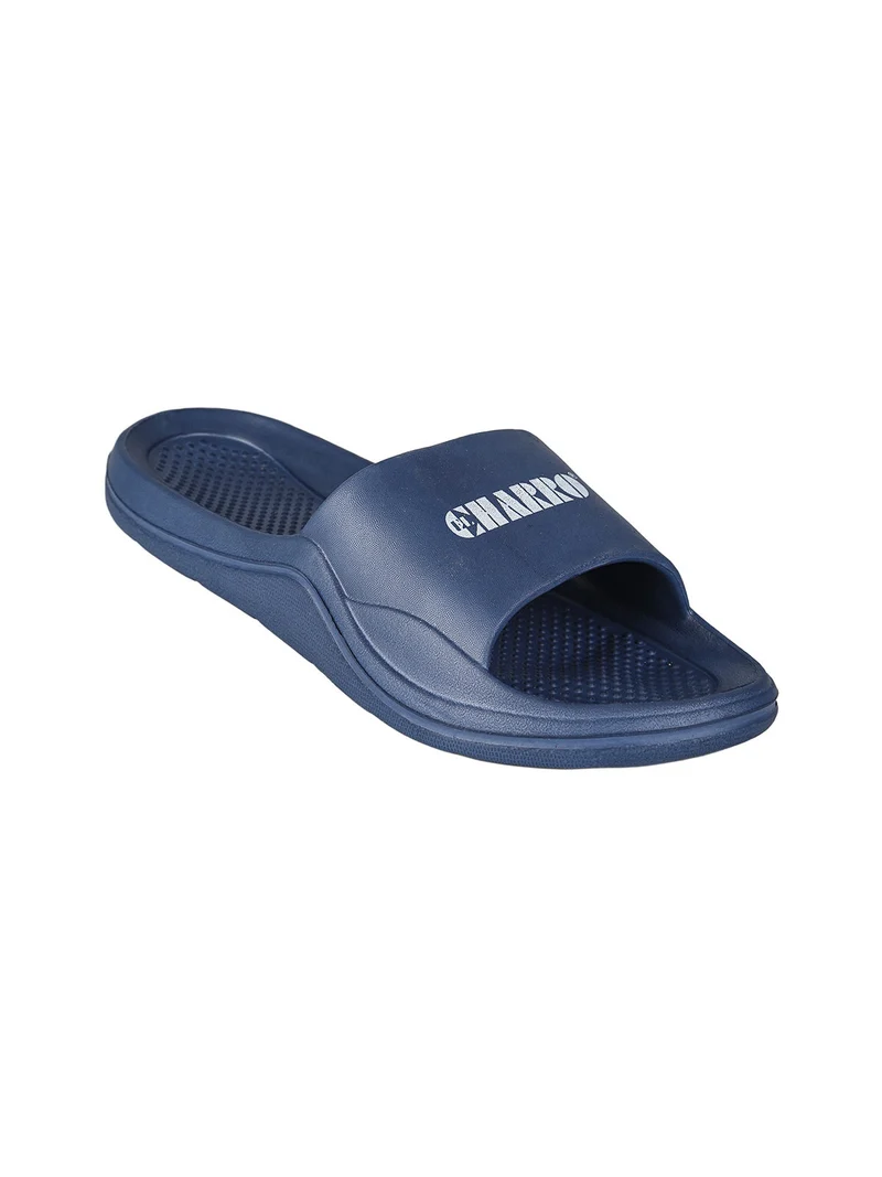 Ciabatte uomo in gomma - blu scuro