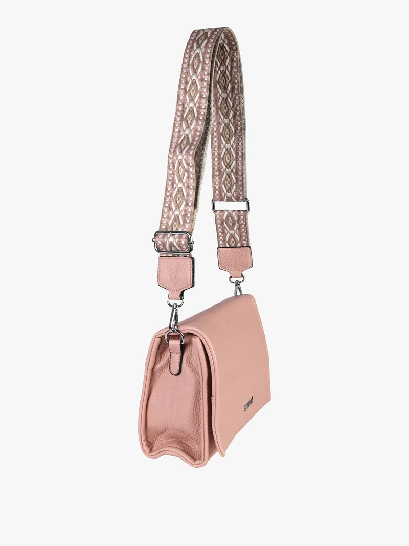 Borsa a tracolla da donna - rosa