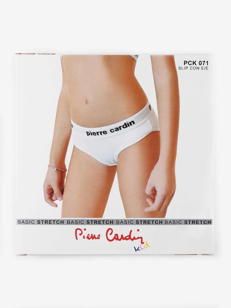 Slip bambina con fascia elastica - nero