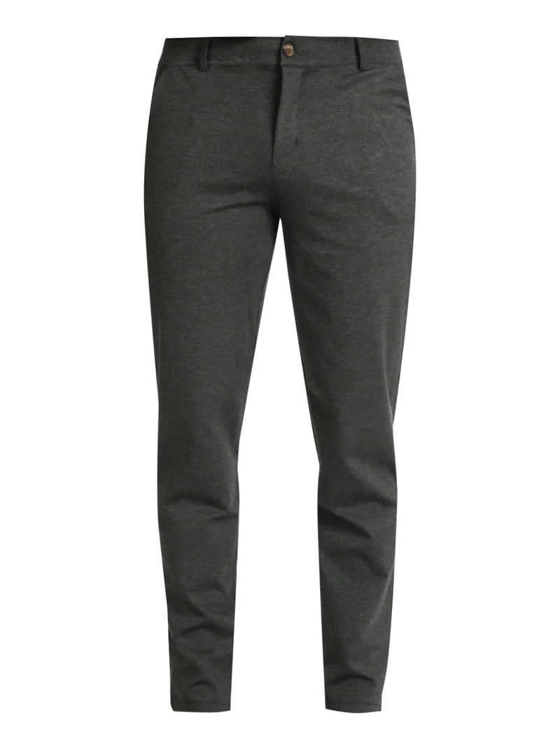 Pantaloni classici da uomo - grigio scuro