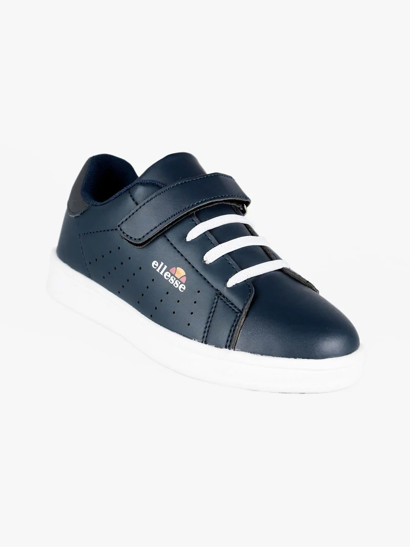 Sneakers basse con strappo - blu