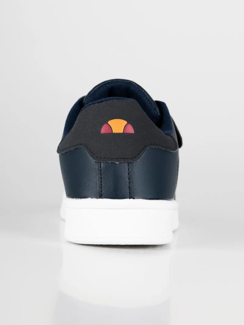 Sneakers basse con strappo - blu