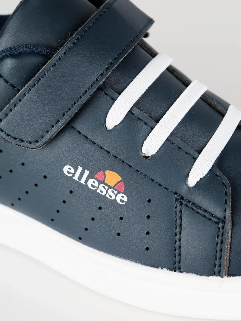 Sneakers basse con strappo - blu