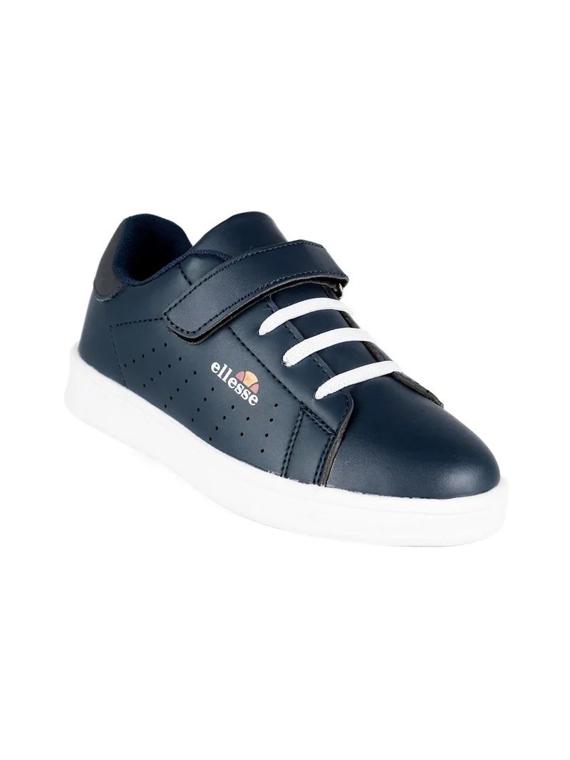 Sneakers basse con strappo - blu