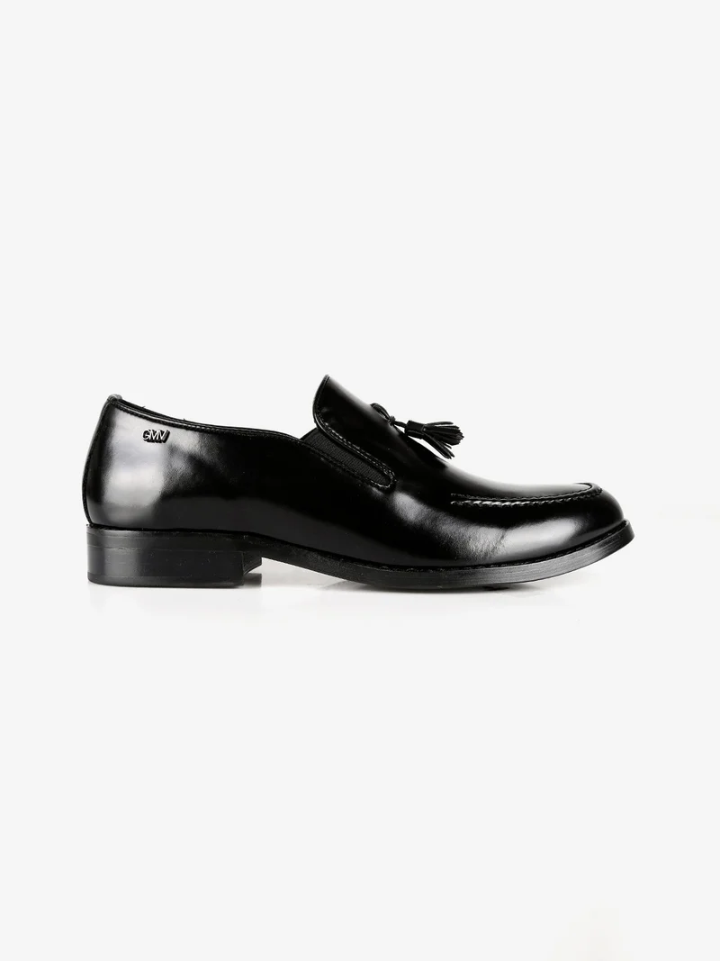 Mocassini uomo con nappini - nero